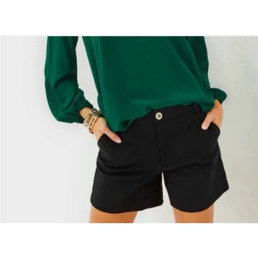 Lilly Pulitizer 5" Gretchen High Rise Short Black Size‎ 00